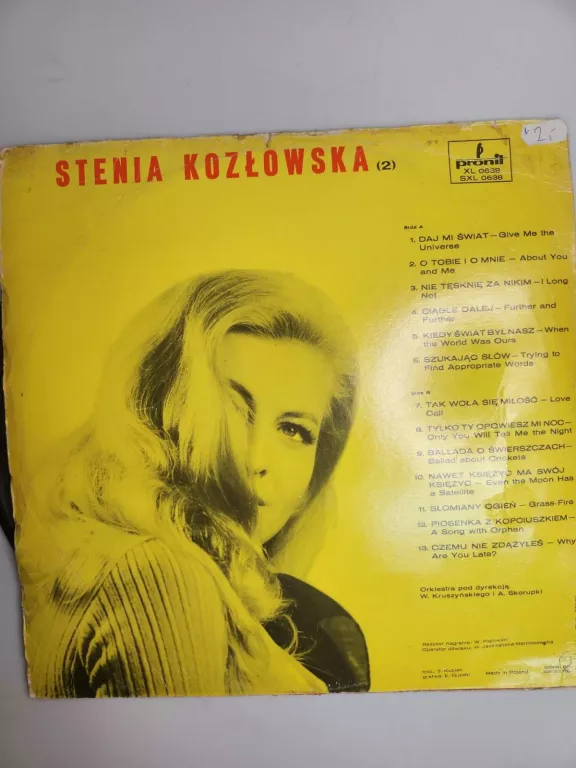 WINYL STENIA DAJ MI SWIAT PŁYTA WINYLOWA
