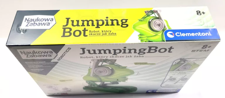 ROBOT JUMPINGBOT ŻABA NAUKOWA ZABAWKA CLEMENTONI