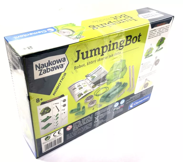 ROBOT JUMPINGBOT ŻABA NAUKOWA ZABAWKA CLEMENTONI