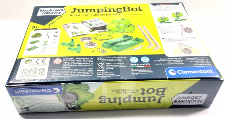 ROBOT JUMPINGBOT ŻABA NAUKOWA ZABAWKA CLEMENTONI
