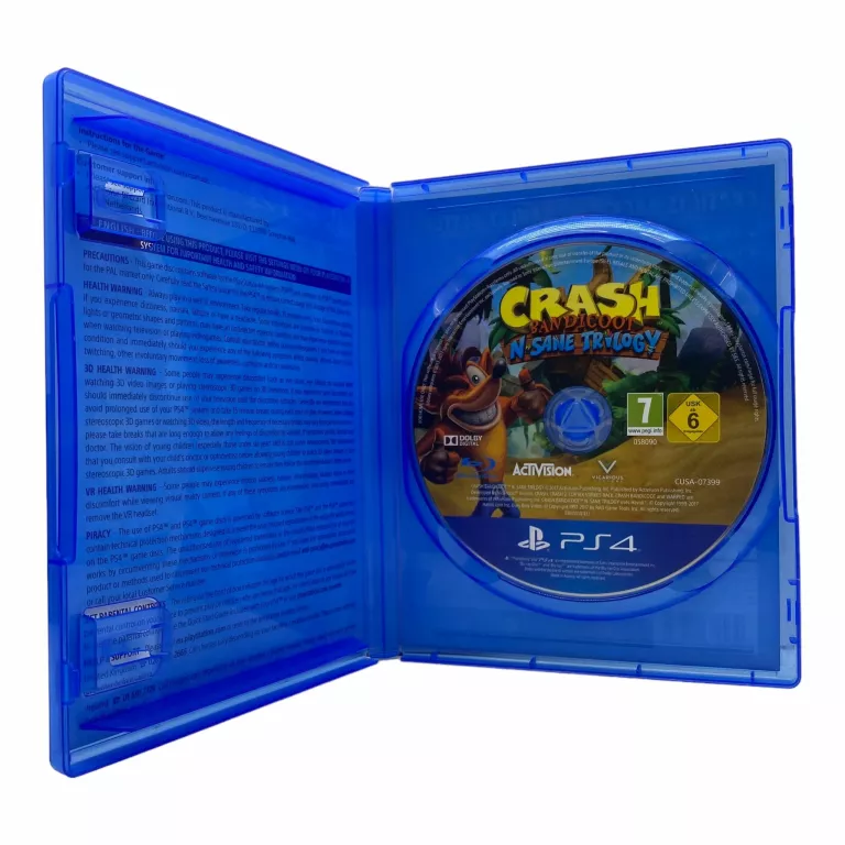 Gioco Sony PS4 - Crash Bandicoot n`Sane Trilogy CUSA-07399