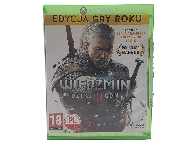 GRA NA XBOX ONE WIEDŹMIN 3: DZIKI GON EDYCJA GOTY