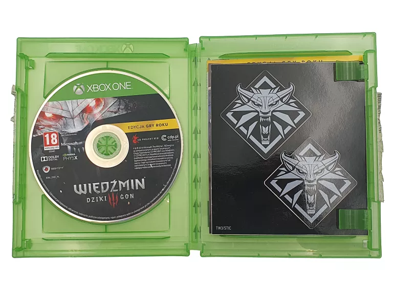 GRA NA XBOX ONE WIEDŹMIN 3: DZIKI GON EDYCJA GOTY