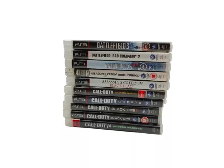 KONSOLA PLAYSTATION 3 SLIM 160GB +10 GIER