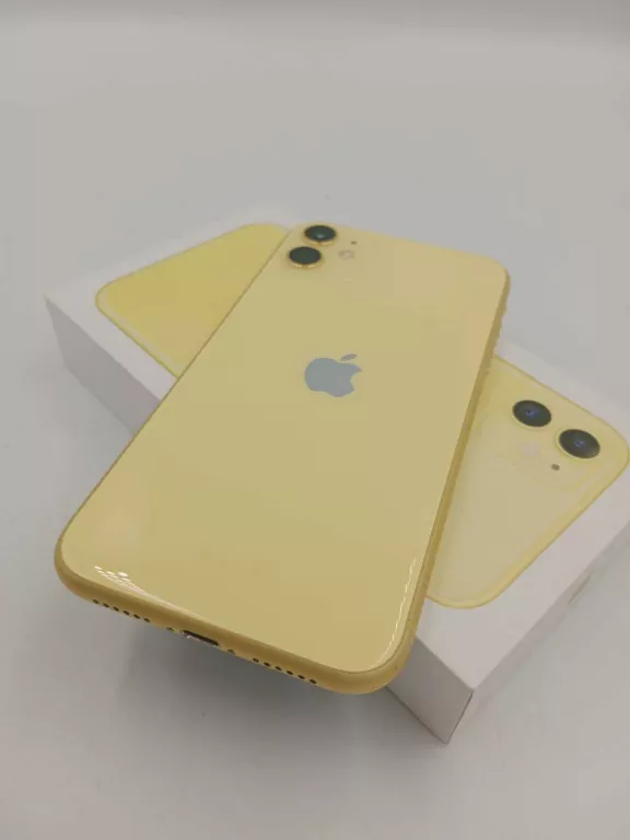 TELEFON APPLE IPHONE 11 4GB/64GB ŻÓŁTY BAT: 87%