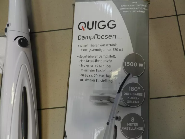 mop-parowy-quigg-komplet-stan-uzywany