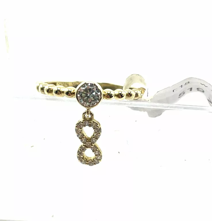 ZŁOTY PIERŚCIONEK 1,59G 585 R.17