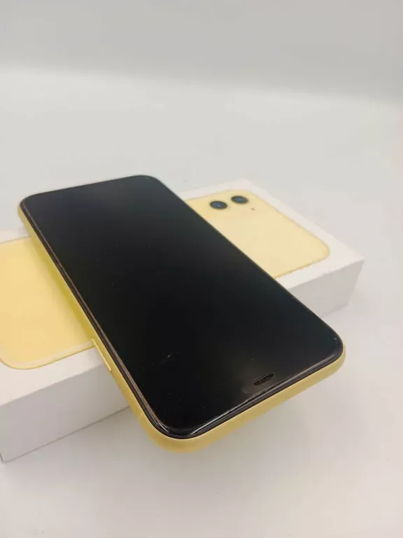 TELEFON APPLE IPHONE 11 4GB/64GB ŻÓŁTY BAT: 87%