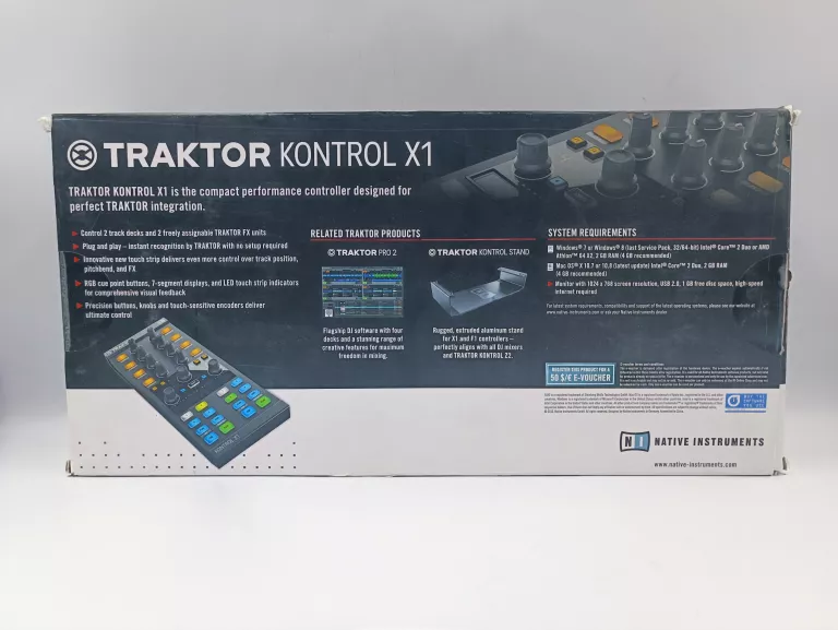 NATIVE INSTRUMENTS TRAKTOR KONTROL X1 MK2 HW KPL