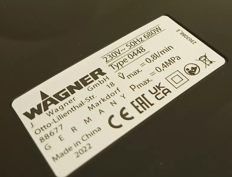 WAGNER W950 FLEXIO UNIWERSALNY PISTOLET NATRYSKOW