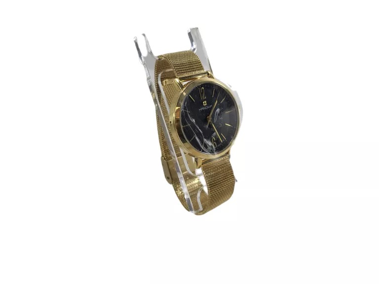 ZEGAREK HANOWA 16-9077 DAMSKI NARĘCZNY ZŁOTY