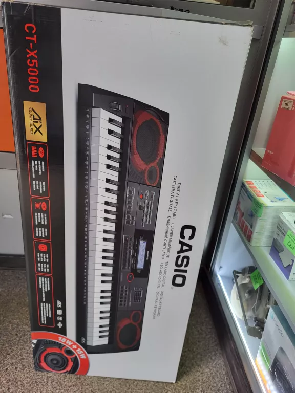 KEYBOARD CASIO CT-X5000 KOMPLET PARAGON STAN 10/10