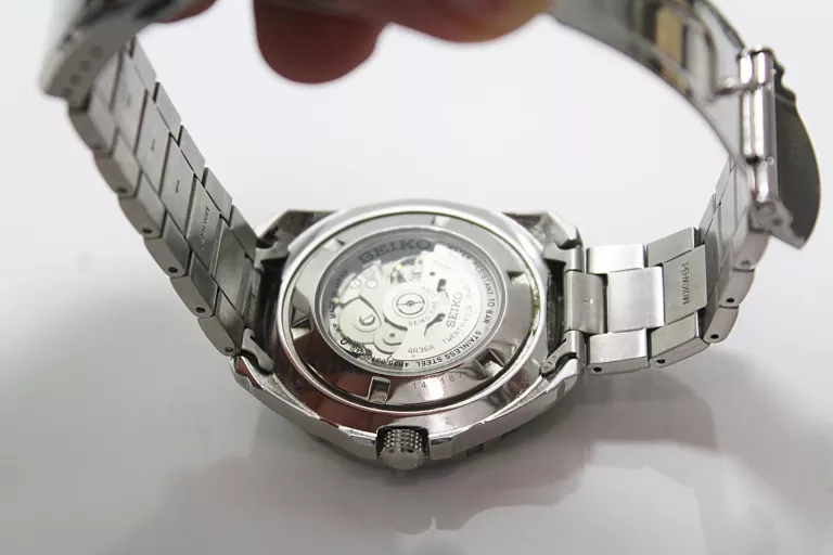 SEIKO - 5 SPORTS SILVER MONSTER - 4R36-03T0