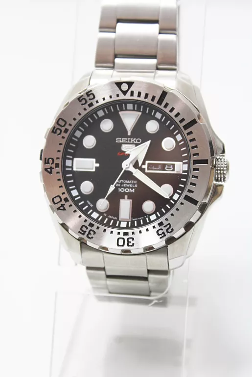 SEIKO - 5 SPORTS SILVER MONSTER - 4R36-03T0