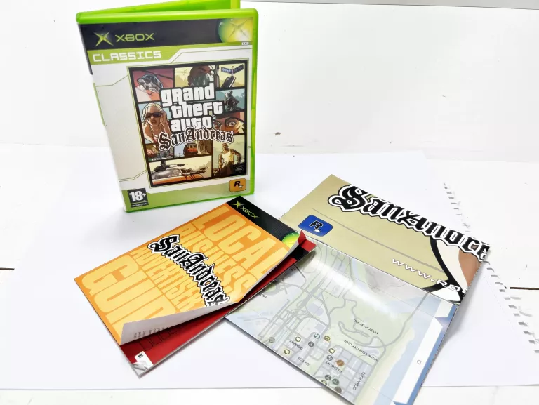 Grand Theft Auto: San Andreas\GTA San Andreas - Xbox 360 - UNBOXING 