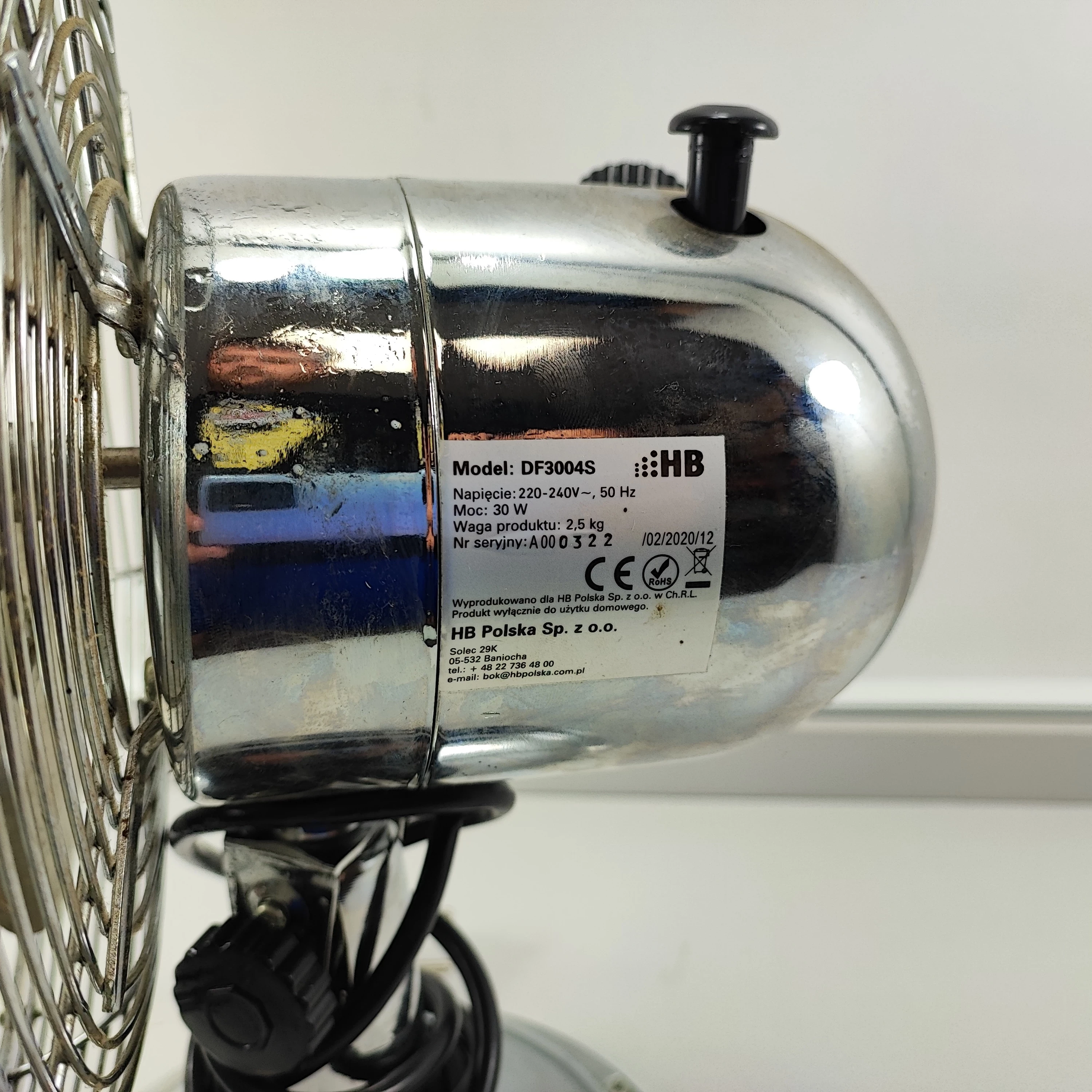 wentylator-stolowy-hb-df3004s-srebrnyszary-stan-uzywany