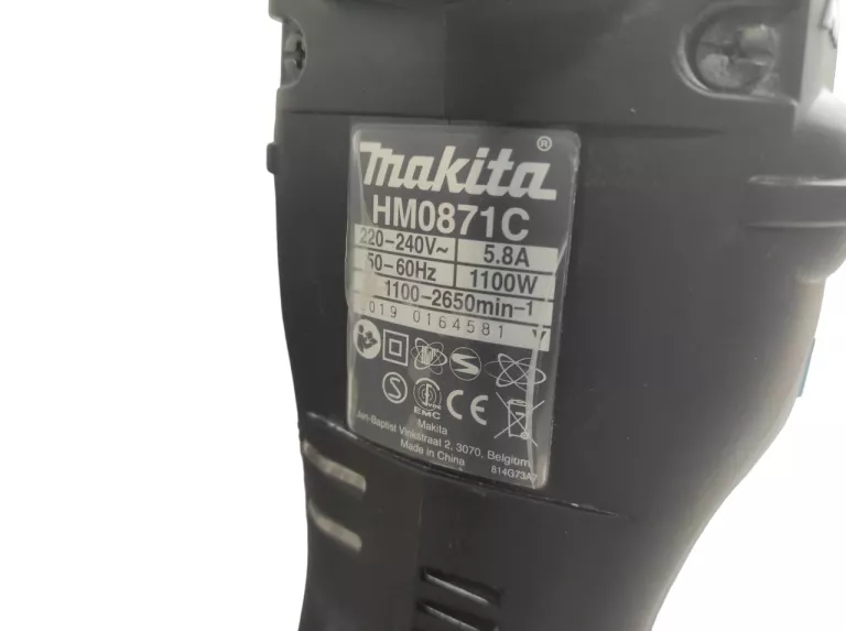 MŁOT UDAROWY MAKITA HM0871C SDS MAX 8,1 J 1100 W