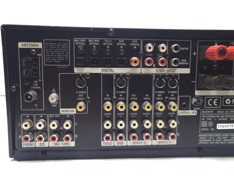AMPLITUNER SONY STR-DB830 USZKODZONY