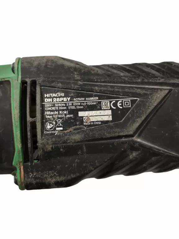 MŁOTOWIERTARKA HITACHI DH28PMY/WALIZKA