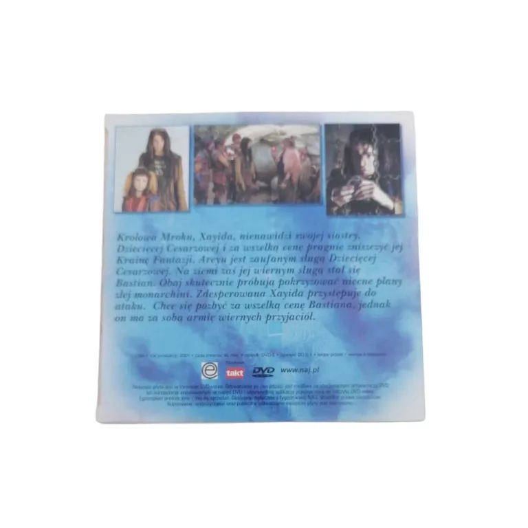 DVD W KRAINIE NIEKOŃCZĄCEJ SIĘ OPOWIEŚCI 2 CZĘŚCI