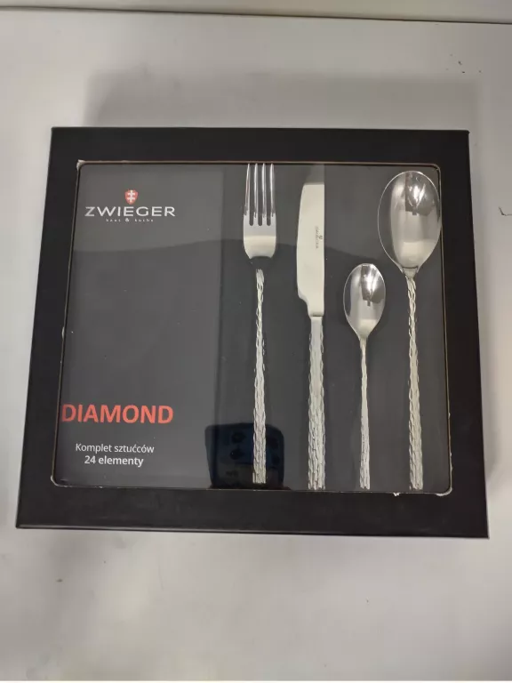 ZWIEGER ZWIEGER DIAMOND KOMPLET 24SZT SZTUĆCÓW