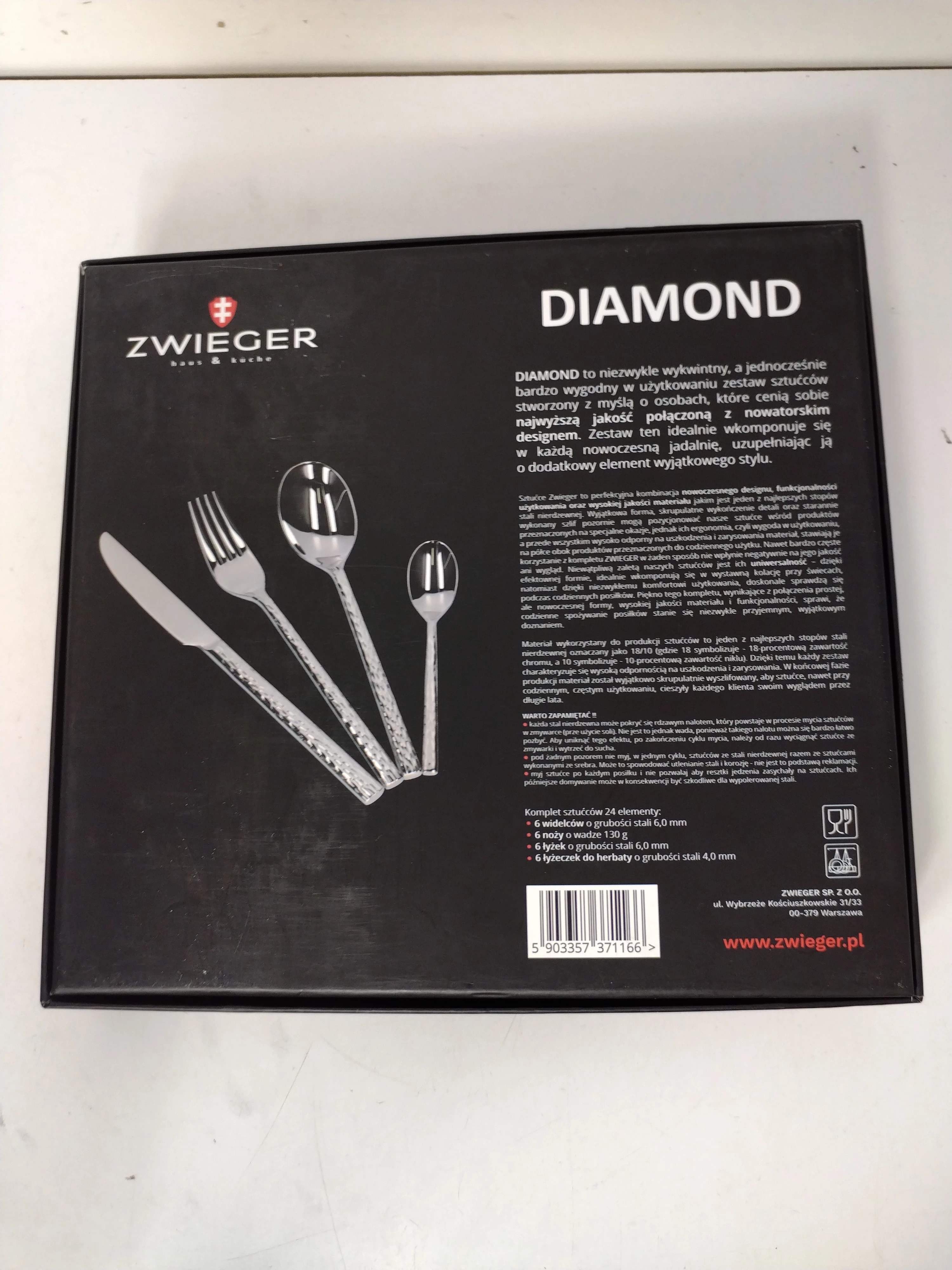 zwieger-zwieger-diamond-komplet-24szt-sztuccow-ean-gtin-5903357371166