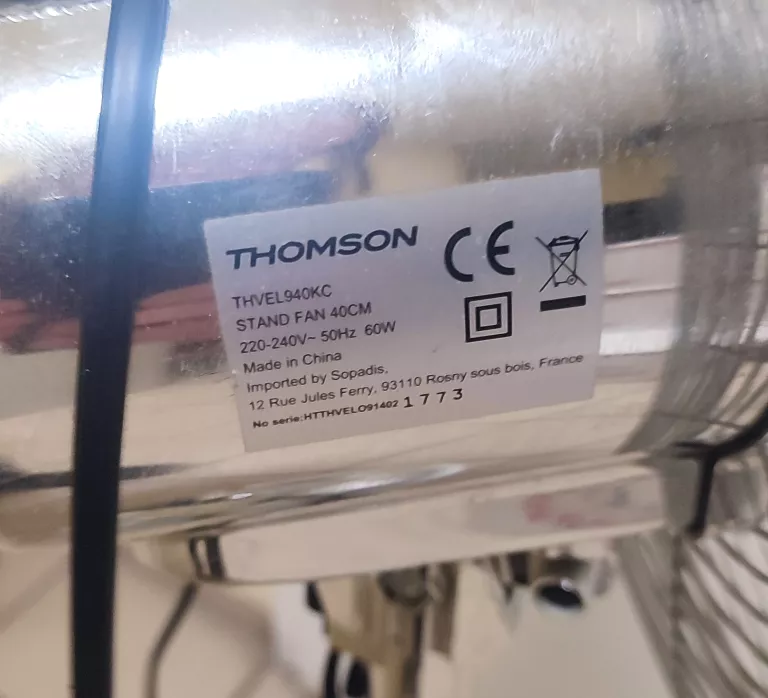 WIATRAK/WENTYLATOR THOMSON THVEL 940