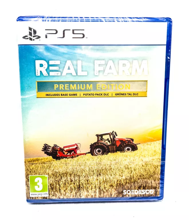 REAL FARM SYMULATOR FARMY FOLIA PS5 FARMING