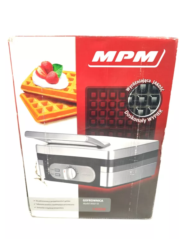GOFROWNICA MPM MGO-13 SREBRNA 1400 W