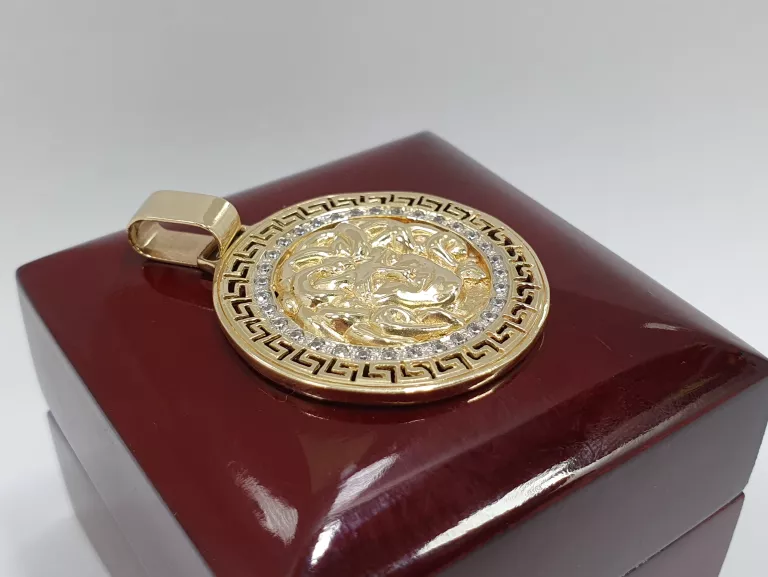 unikatowa-zlota-zawieszka-versace-1152g-585-stan-uzywany