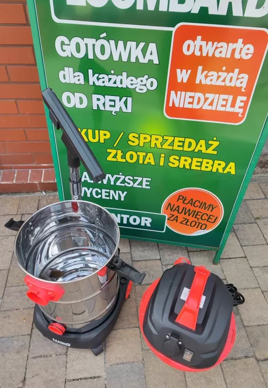 ODKURZACZ PRZEMYSŁOWY MASKO K-606D/W