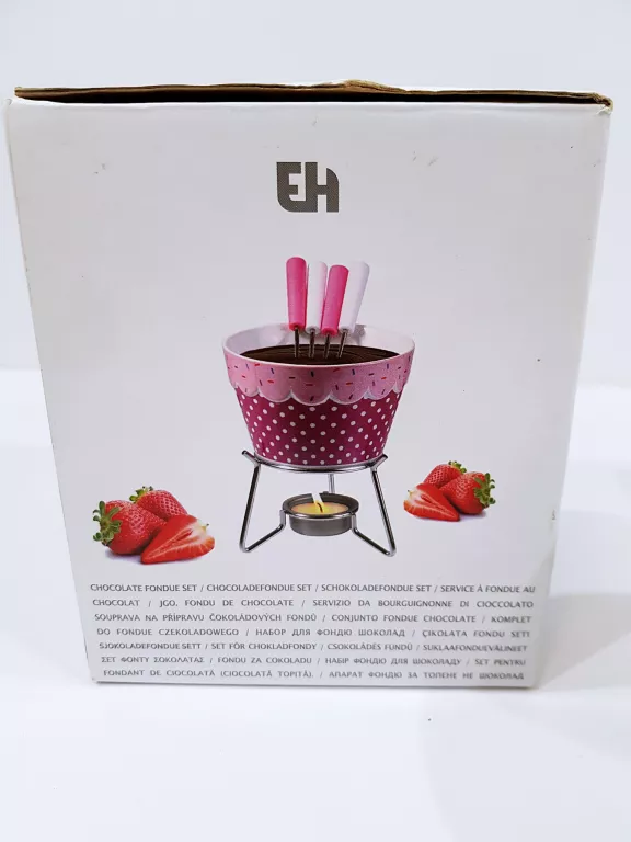 ZESTAW DO FONDUE CZEKOLADOWEGO