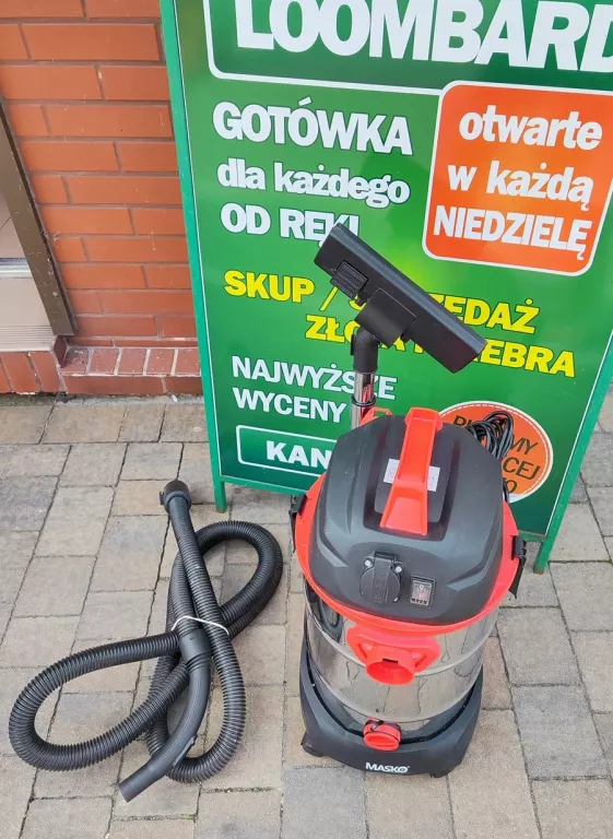 ODKURZACZ PRZEMYSŁOWY MASKO K-606D/W