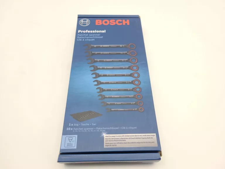 KLUCZE PŁASKO-OCZKOWE BOSCH 1600A016BU