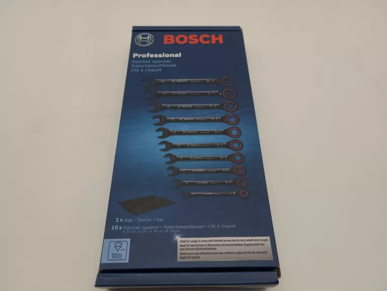 KLUCZE PŁASKO-OCZKOWE BOSCH 1600A016BU