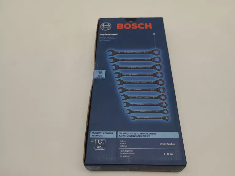 KLUCZE PŁASKO-OCZKOWE BOSCH 1600A016BU