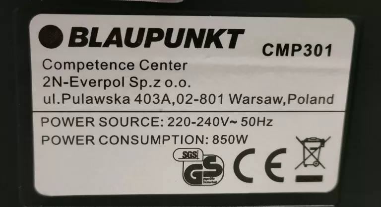 EKSPRES DO KAWY BLAUPUNKT CMP301 PUDEŁKO