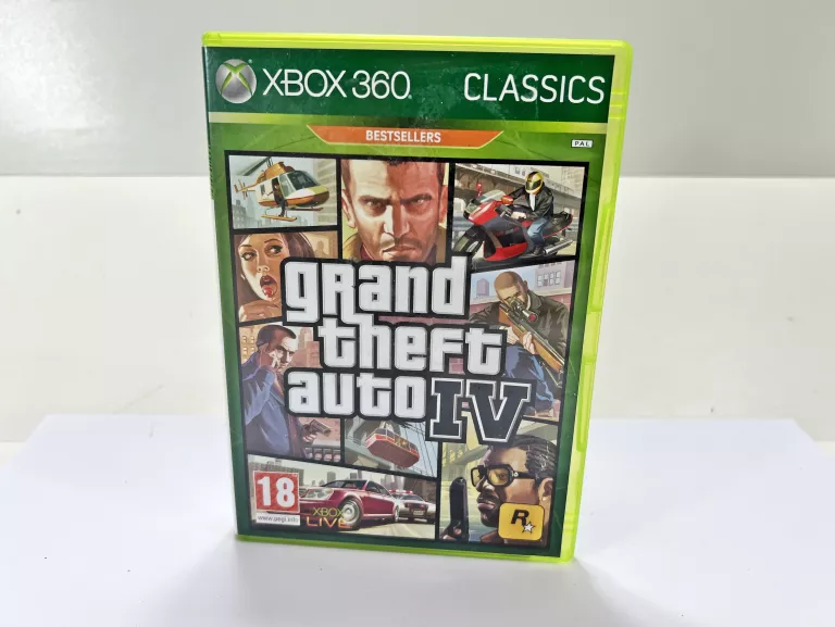 GRA XBOX 360 GRAND THEFT AUTO IV GTA 4