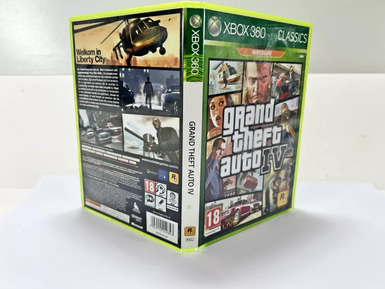 GRA XBOX 360 GRAND THEFT AUTO IV GTA 4