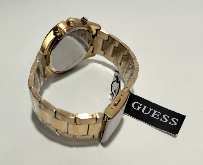 ZŁOTY ZEGAREK MĘSKI GUESS GW0434G1 - POWYSTAWOWY