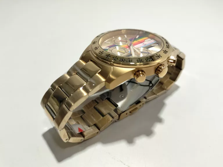 ZŁOTY ZEGAREK MĘSKI GUESS GW0434G1 - POWYSTAWOWY