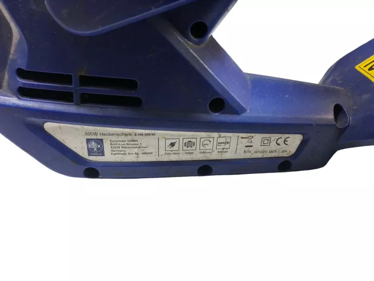 LUX ELEKTRYCZNE NOŻYCE DO ŻYWOPŁOTU E-HS-500/50