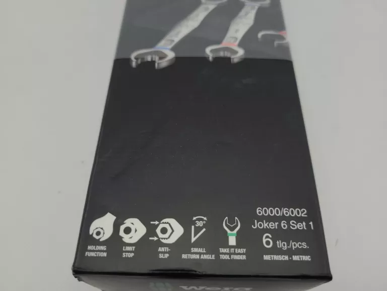 WERA 6000/6002 JOKER 6 SET 1 ZESTAW KLUCZY