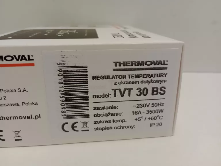 THERMOVAL REGULATOR TEMPERATURY TVT30