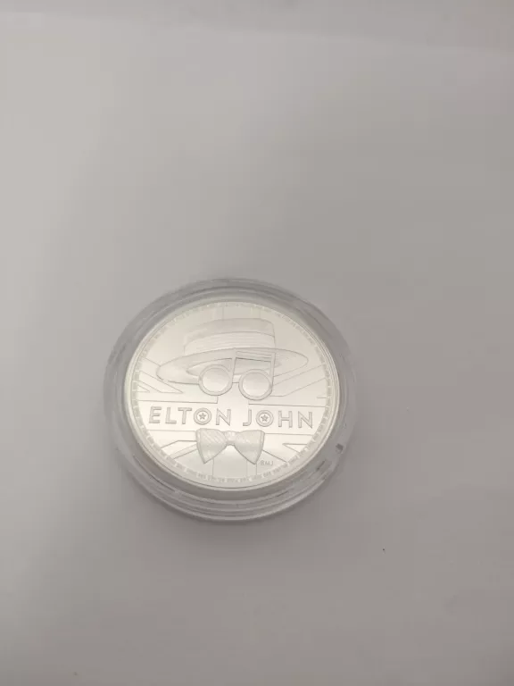 SREBRNA MONETA MUSIC LEGENDS ELTON JOHN 2021