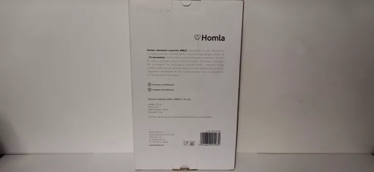 ZESTAW SZTUĆCÓW HOMLA