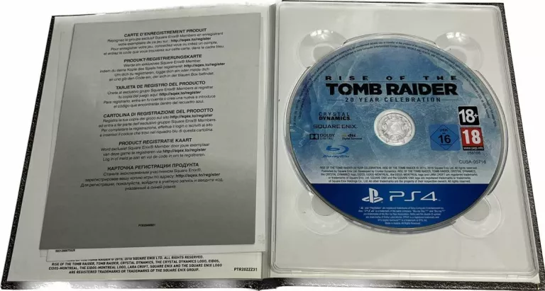 GRA PS4 RISE OF THE TOMB RAIDER 20 ROCZNICA SERII