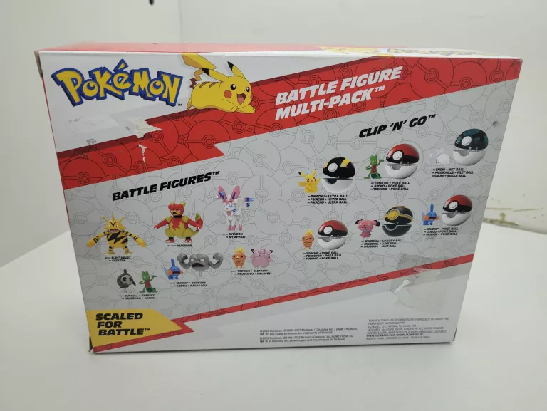 FIGURKI POKEMON BATTLE READY MULTI-PACK