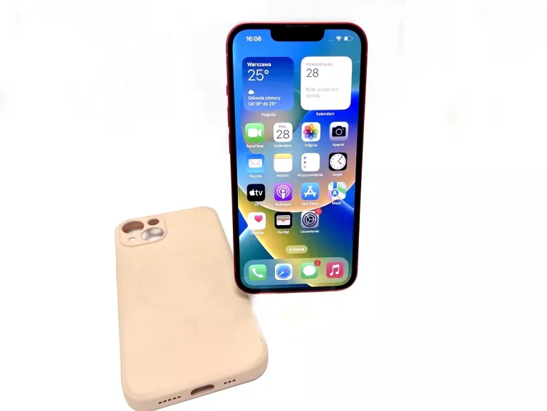 TELEFON  APPLE IPHONE 13 4 GB / 128 GB CZERWONY