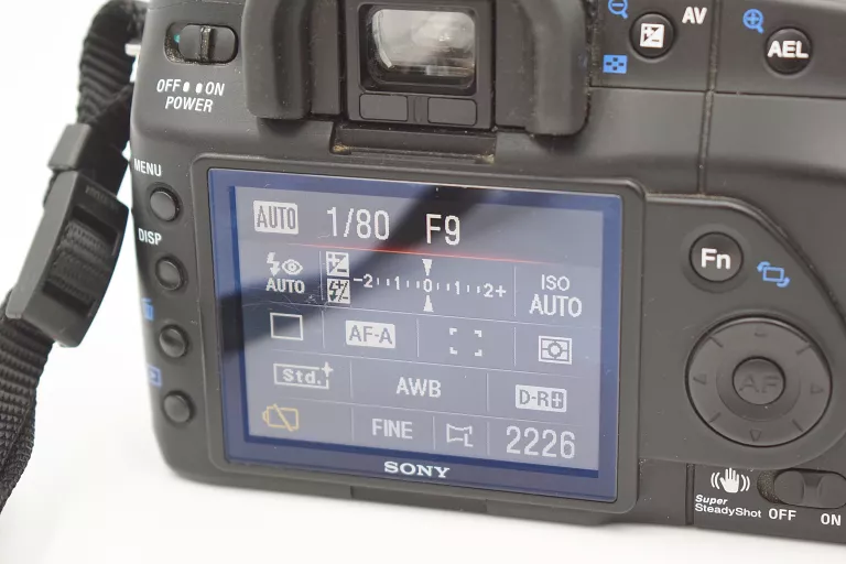 APARAT SONY DSLR-A200 +OBIEKTYW SONY 3.5-5.6/18-70
